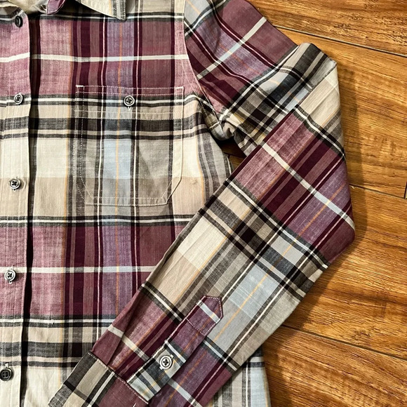 Pendleton Purple/Multi Plaid Button Down Shirt - Picture 4 of 6